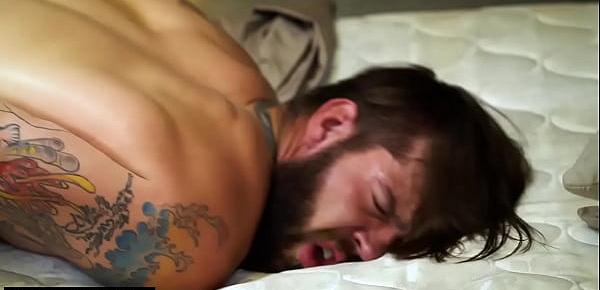  Buck Richards with Damien Stone at Bareback Inquisition Part 2 Scene 1 - Trailer preview - Bromo